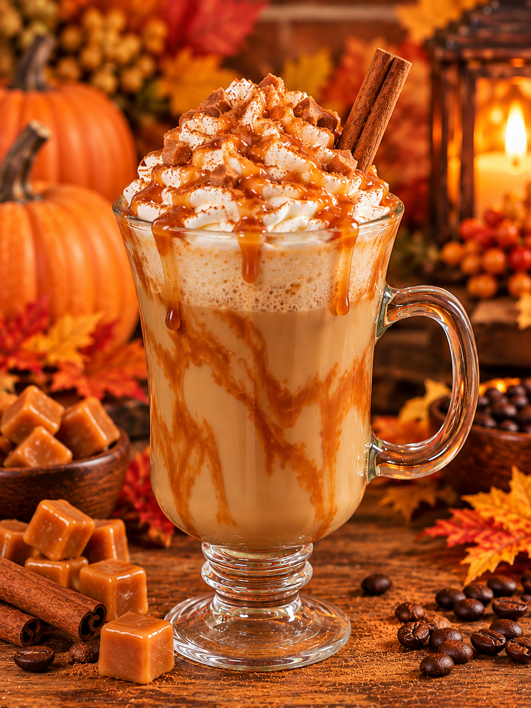 Cinnamon Caramel Latte